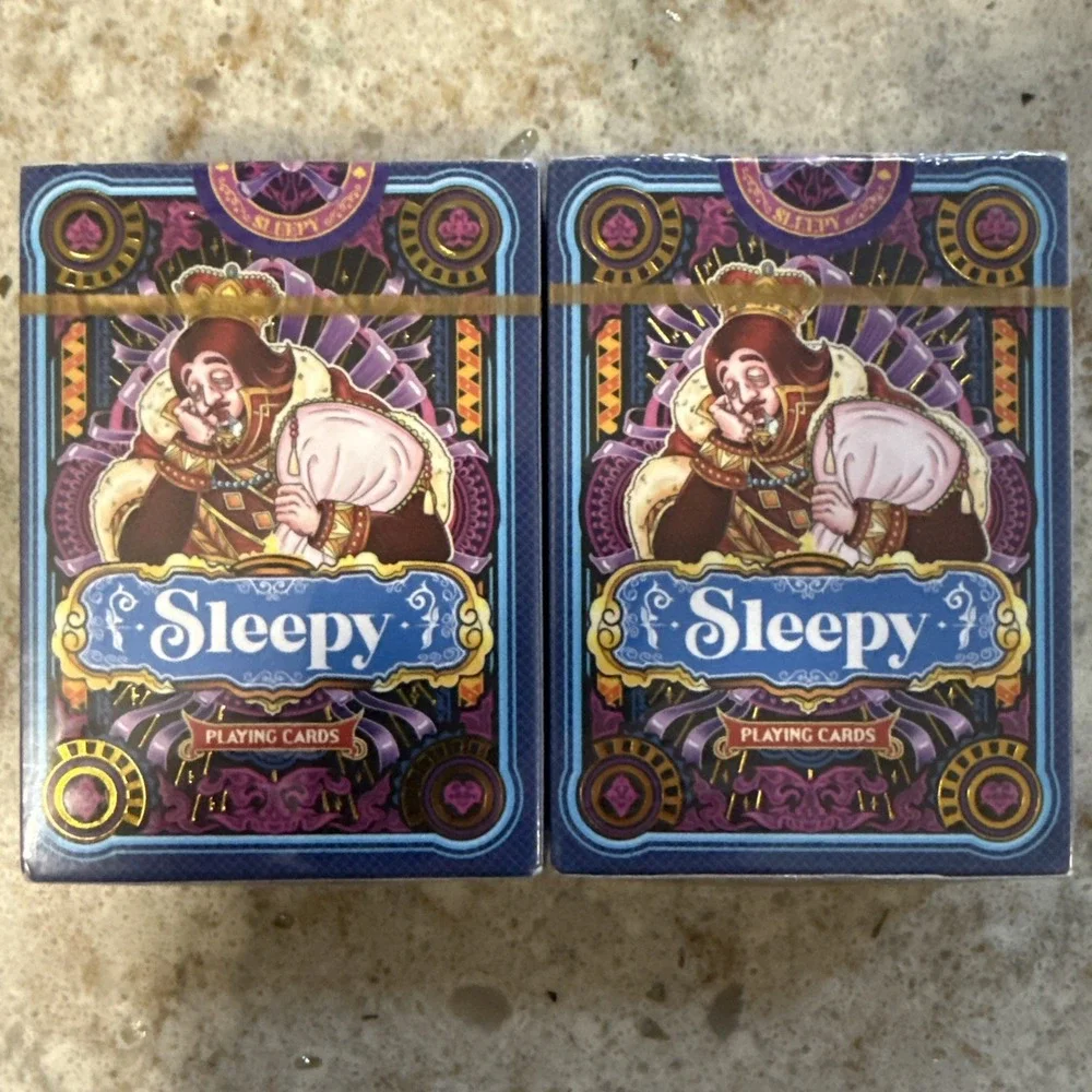 Sleepy Playing Cards for Teens & Adults - Fun Family Game Night Decks New Sealed